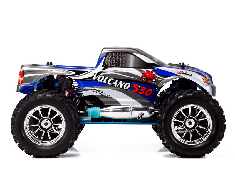 RTR RC TRUCK RTR MONSTER NITRO BLUE RTR NEW  