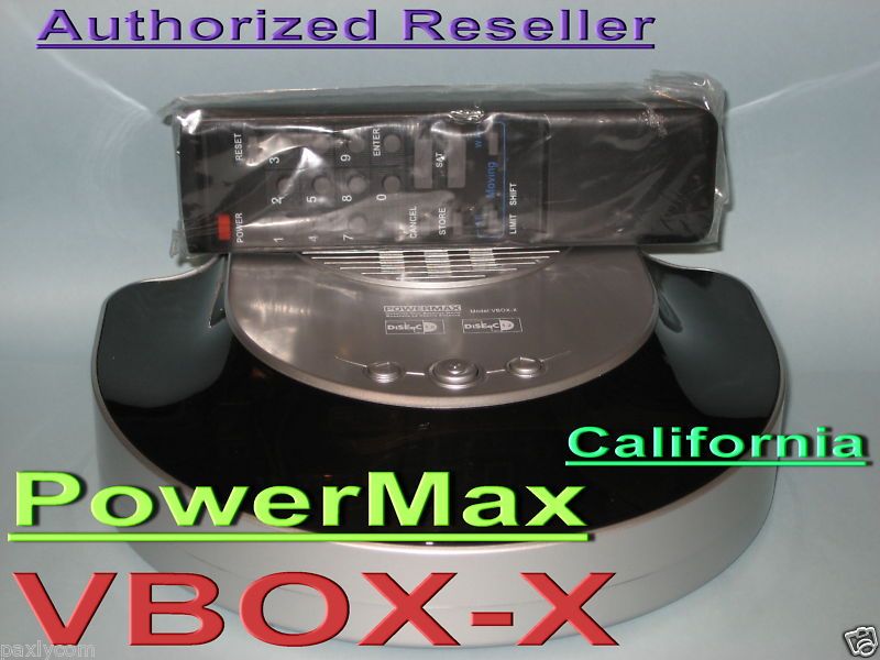 POWERMAX V BOX X DiSEqC1.2 Positioner C Band,4DTV,VBox  