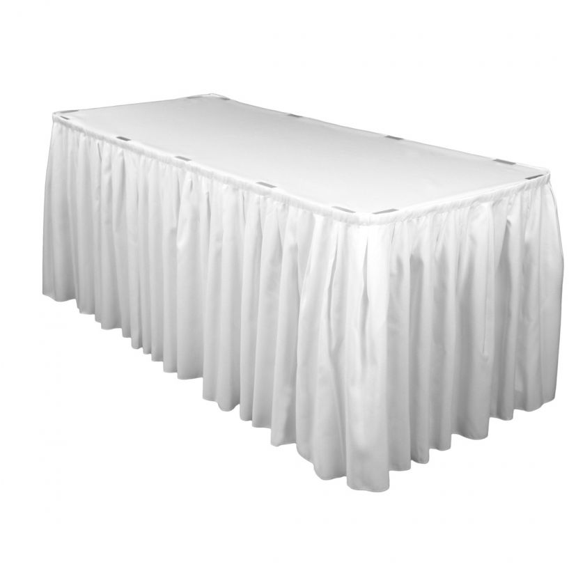 17 ft. Polyester Table Skirt  