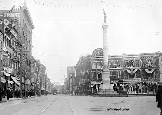 Confederate Monument Commercial Square Norfolk VA 1905  