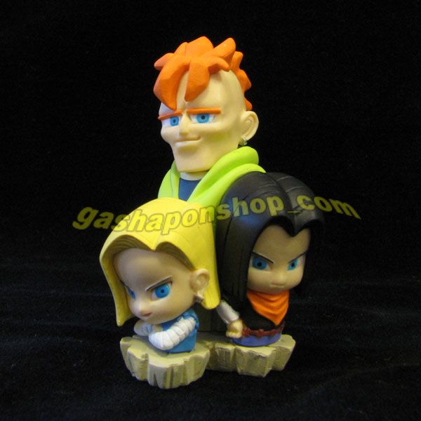   PETIT IMAGINATION FIGURE 2 Gashapon ANDROID 16 17 18  