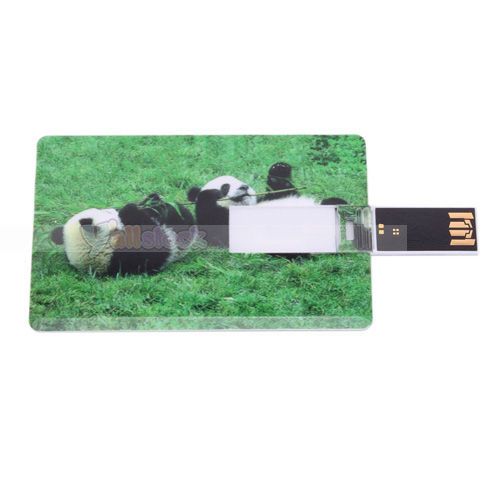   Panda Credit Card Style USB Flash Memory Drive USB 4GB 1 Year warranty