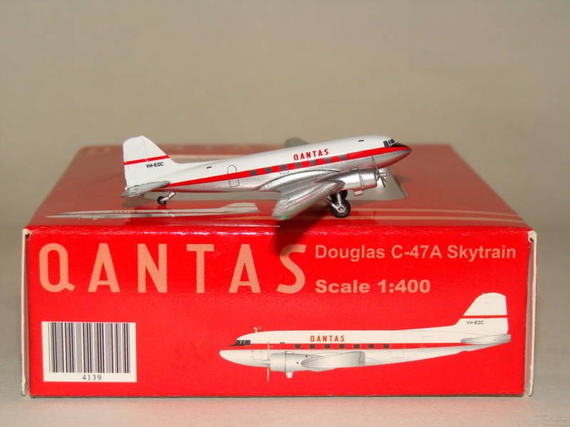 JC wings Qantas DC 3 Gemini Jets 400 Scale  