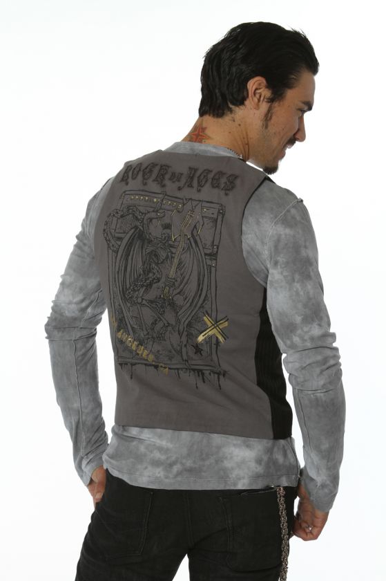 Indigo Star Rock of Ages Vest Mens Reverb Vest  