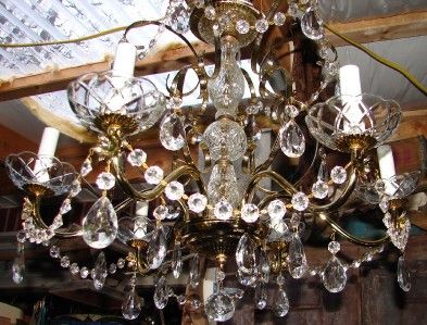   metal chandelier 6 light incandescent fixture underwriters labratory