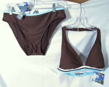 NWT St Johns Bay 2pc Bikini Swimsuit TOP 10, BOTTOM 12  