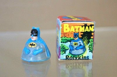 ROLYKINS MARX BATMAN and ROBIN BATMAN FIGURE NW 1966 mi  