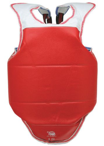 REVERSIBLE CHEST GUARD HOGU PROTECTER TAEKWONDO SIZE 0  