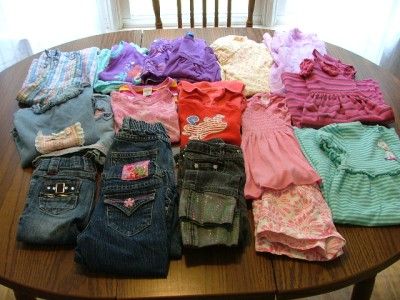 HUGE 16 piece lot, girls size 5 5T Gymboree Disney Hannah Montana MUST 