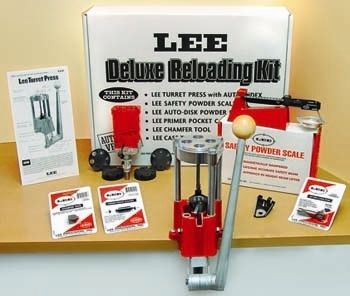 LEE Deluxe 4 HoleTurret Press Reloading Kit #90928, NEW  