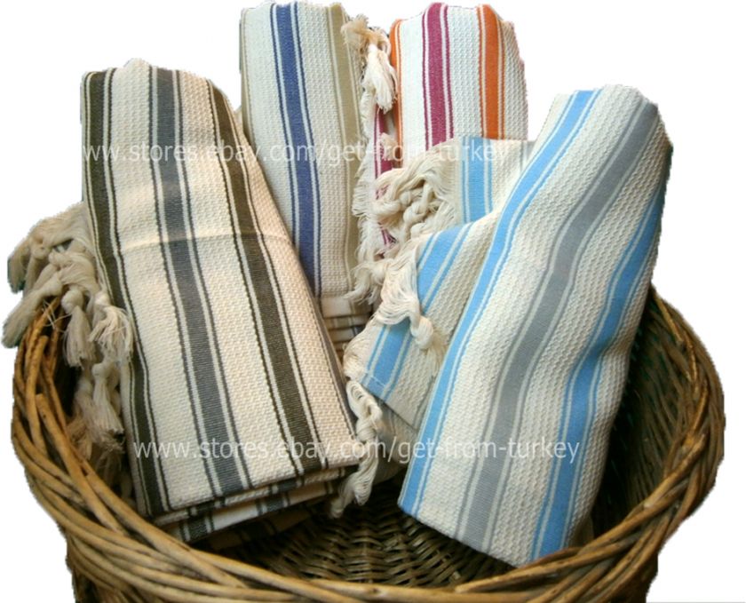 Classic Turkish Bath Hamam Spa Towel Cotton Peshtemal  