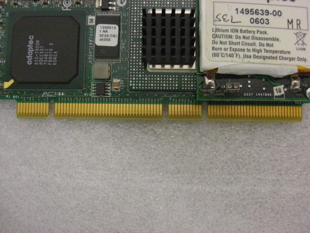 Adaptec ASR 2120S64/MB W/ 1495639 00  