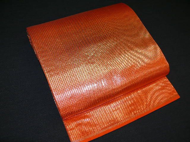 Orange 900 Zuishou Nishiki Brocade Maru obi M969  