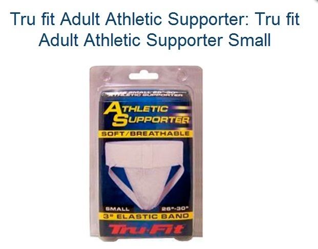 Tru fit Adult Athletic Supporter Small Jock Strap Mens  