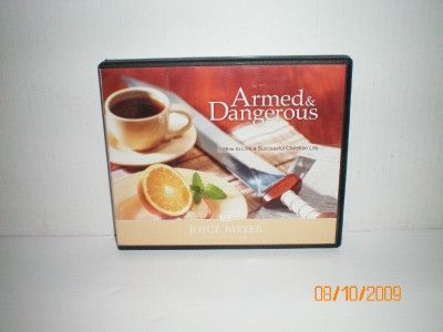 Joyce Meyer Armed & Dangerous 4 CD Teaching Set  