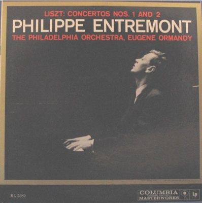 PHILIPPE ENTREMONT, LISZT CONCERTOS 1 & 2   LP  