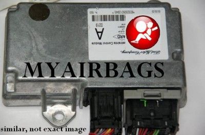 05 FORD FREESTYLE AIRBAG ECU RCM RESET GOOD OEM MODULE  