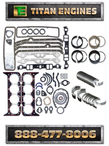 Chevy 350 5.7 Car 67 85 Engine ReMain Kit  