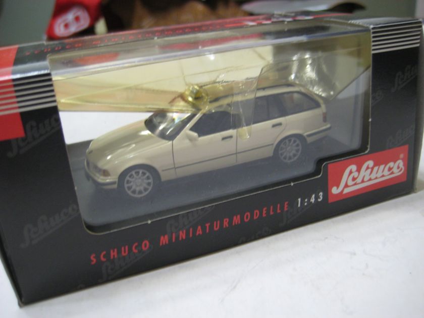 Schuco (Germany) White BMW 328i Touring Taxi 143 Diecast NIB  