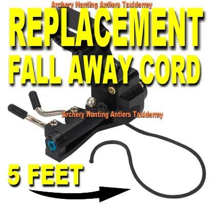 BLACK REPLACEMENT DROP AWAY ARROW REST ACTUATOR CORD  