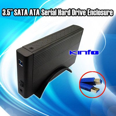 USB 3.0 3.5 Sata Hard Disk HD Enclosure Case Box  