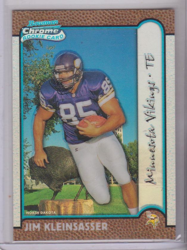 1999 Bowman Chrome Jim Kleinsasser Interstate Refractor 057/100 