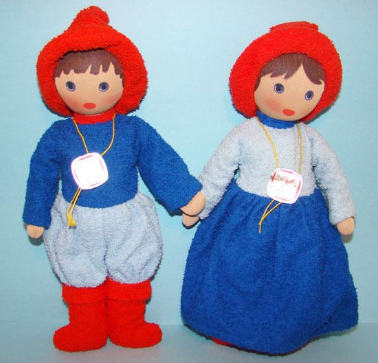 Kathe Kruse Hanne Family Timmermann Soft Cloth Doll Pr  