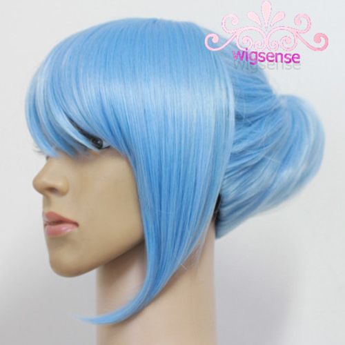 New BLUE ROSE Tiger&Bunny Anime Costume Cosplay Party Hair Full Wig 