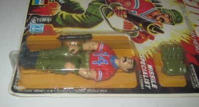 Vintage GI JOE 1985 Bazooka MOC MOSC  