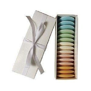 Claus Porto Assorted Pastille Soaps   White Gift Box  