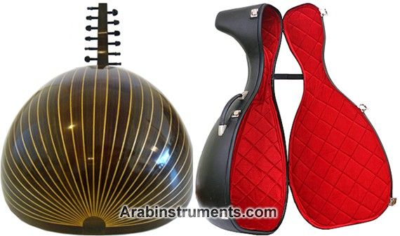 Pro Syrian Oud   Ibrahim Sukar model 212 + Hard Case  