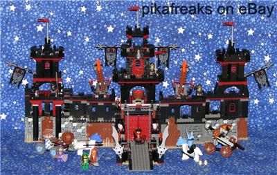 Lego 8877 Knights Kingdom Theme VLADEKS DARK FORTRESS Complete Play 