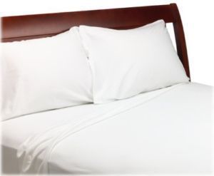 24 NEW HOTEL GRADE WHITE T180 STANDARD SIZE WHITE HOTEL PILLOW CASES 