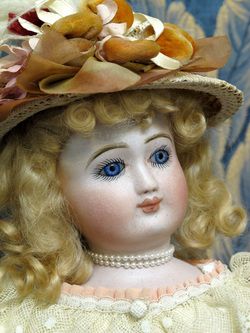    FRENCH JUMEAU ANTIQUE FASHION DOLL W/RARE TETE STAMP WOW TETE MARK