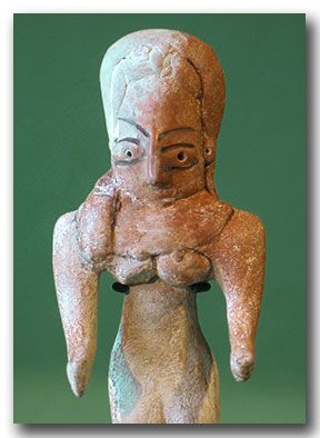 Indus Valley Terracotta Figure of a Mother Goddess on PopScreen