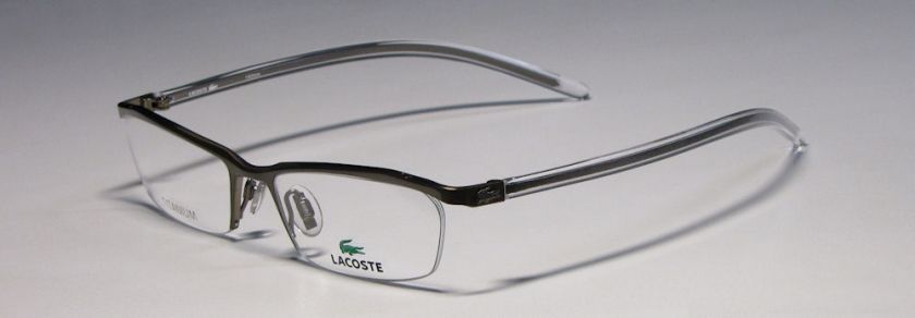 NUEVO LACOSTE 12227 52 18 140 BRILLANTES GAFAS DE BROWN/CLEAR