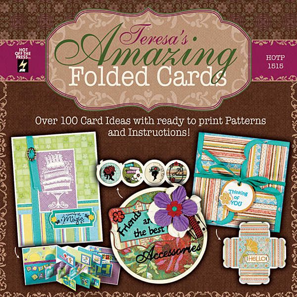 TERESAS AMAZING FOLDED CARDS DVD/CD Greeting/Cardmaking/Making Paper 