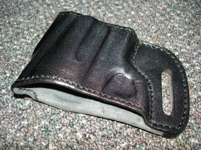 LEATHER YAQUI BELT SLIDE RH HOLSTER for TAURUS JUDGE  