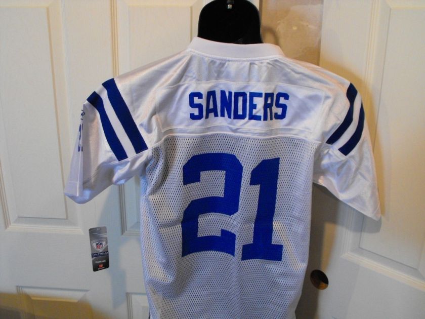 NEW BOB SANDERS COLTS YOUTH XLARGE XL 18 20 Jersey 2KJ  