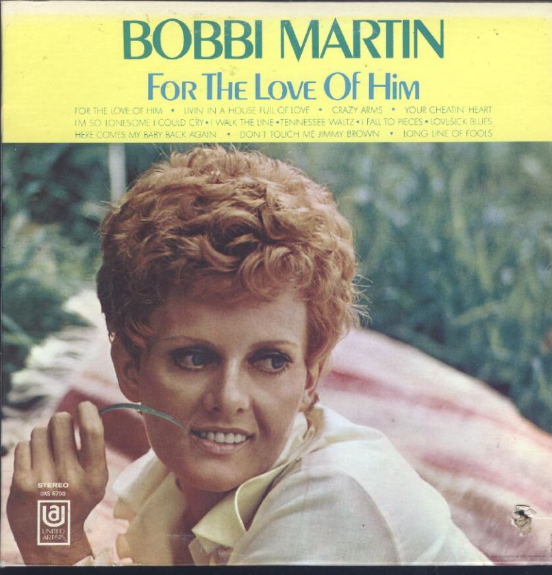 Bobbi Martin For The Love Of Him LP VG++/NM Canada  