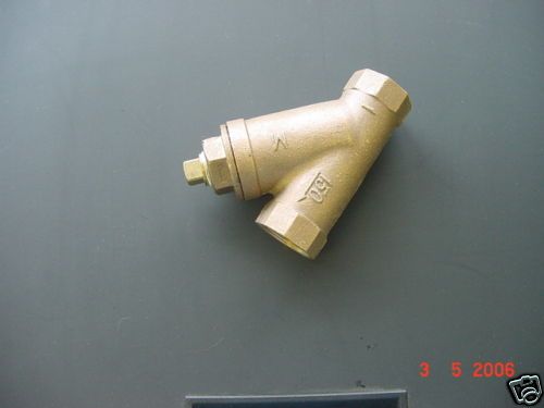 OUTDOOR WOOD FURNACE BOILER, Y STRAINER  