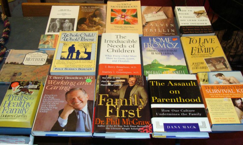 Lot of 16 Books on PARENTING & FAMILIES Dr. Phil + Tao Motherhood 