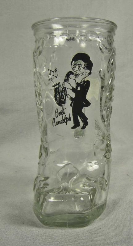 Boots Randolph & Sax Collector Glass Boot Mug  