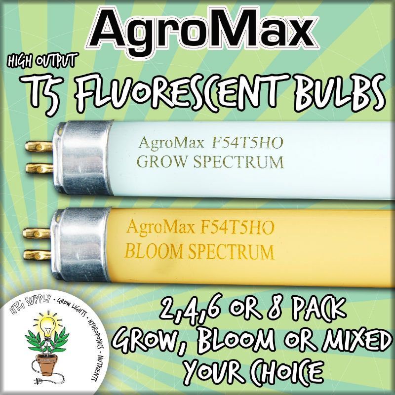 Pack T5 GROW BLOOM BULBS Tubes VEG 6500K 3000K Light Lamps Blue Red 