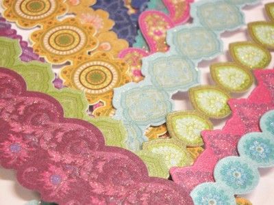 Company Abrianna Adhesive Borders Specialty Glitter  