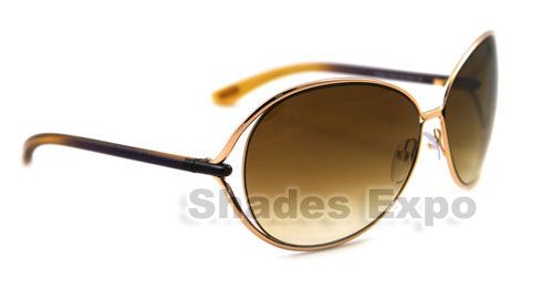 NEW TOM FORD SUNGLASSES TF158 TF 158 BROWN CLEMENCE 28F  