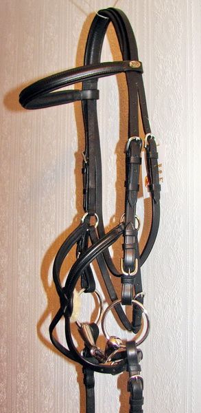 Beautiful FSS Designed German Leather Bridle with Comfort Padded 