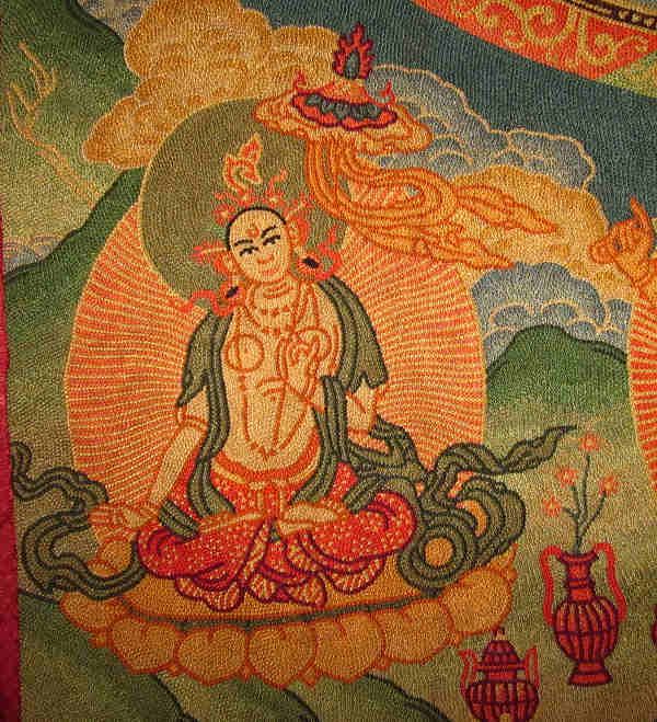 58 Tibet Brocade Dazi Embroidery Thangka Mandala  