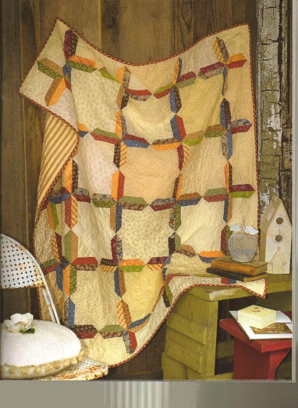   Vintage Style Designs Quilts Star Struck Quilt Making Pattern Book