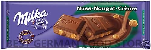 MILKA   Hazelnut Nougat   300 g bar  